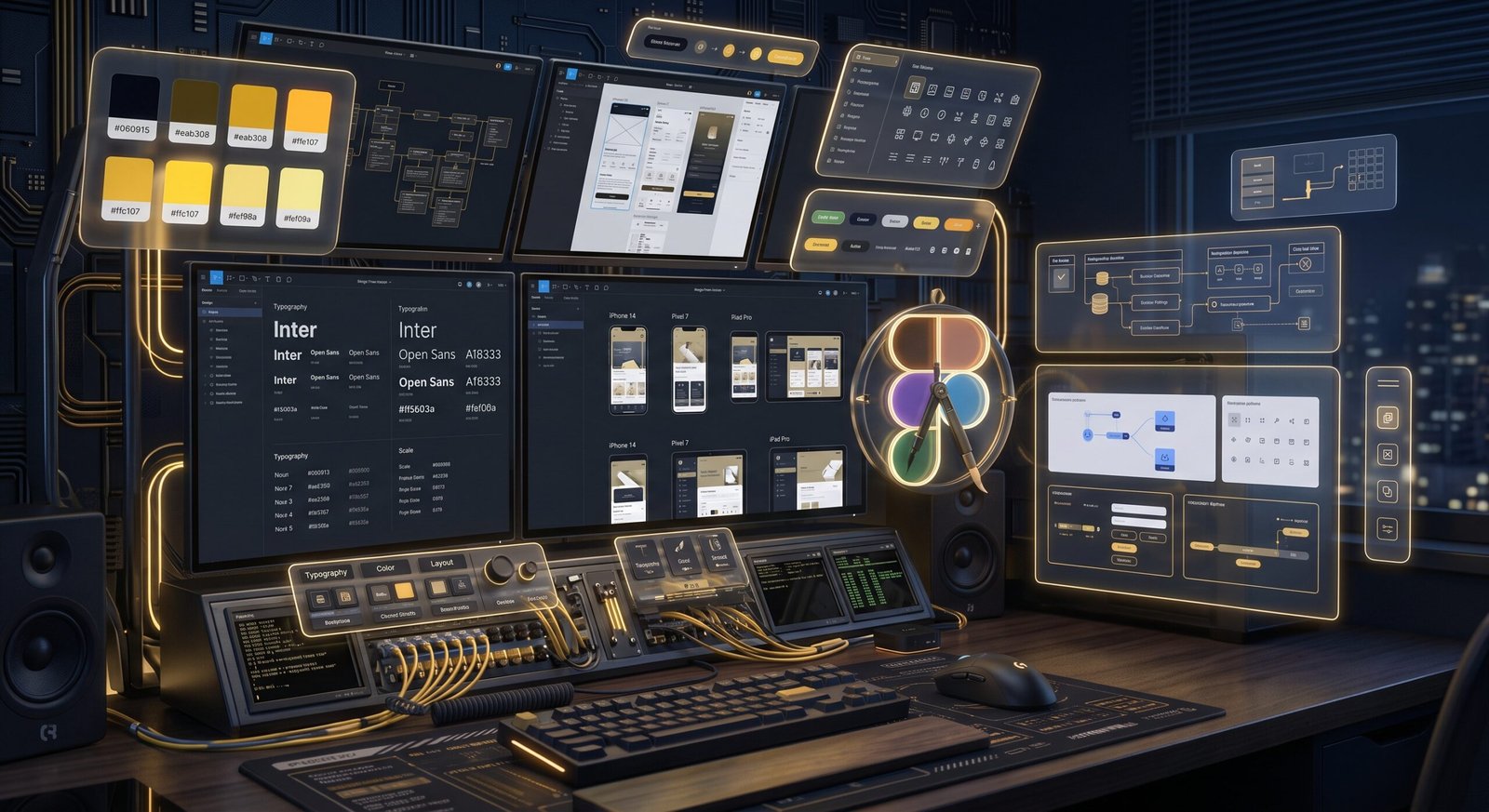 UI/UX Web Design and Wireframing