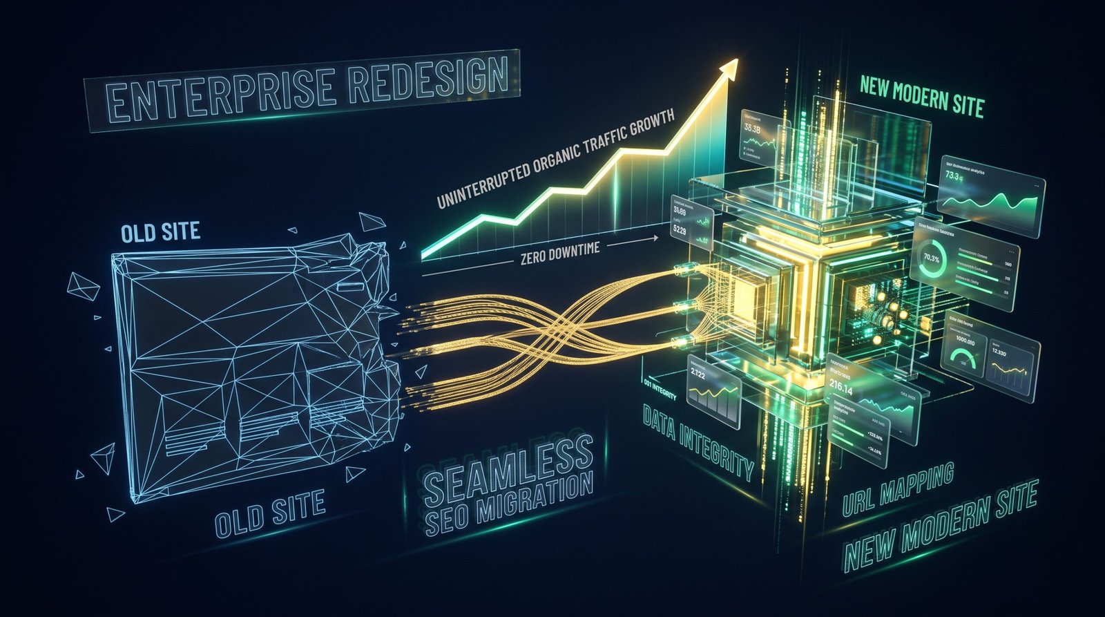 Enterprise Website Redesign Zero Ranking and Traffic Loss Guide