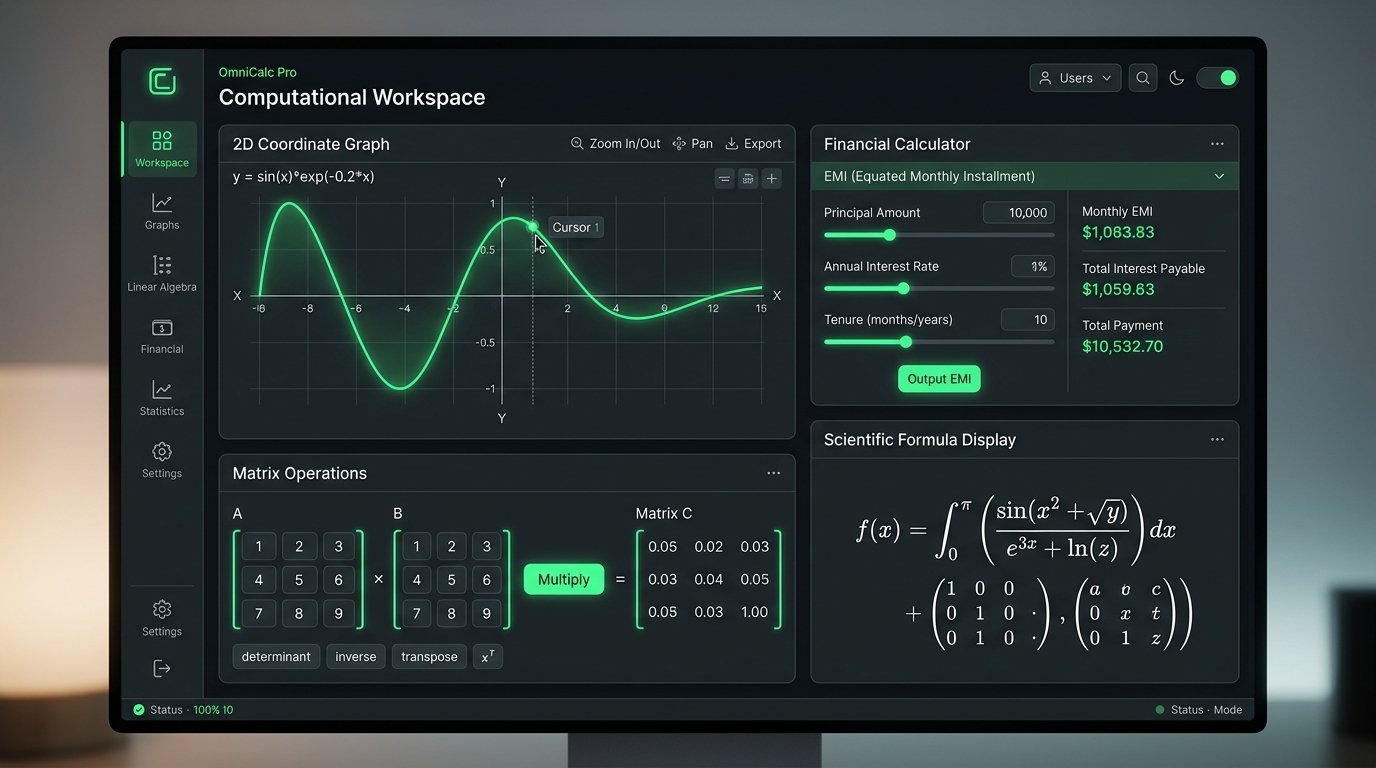OmniCalc Pro Suite - PWA Engineering Suite